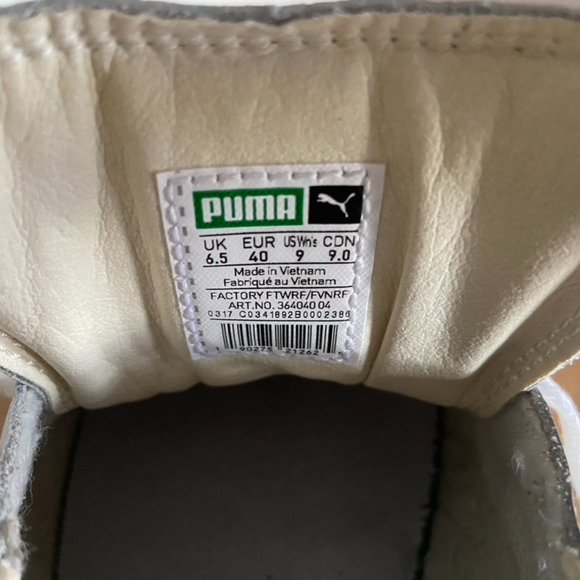 Puma basket platforms white / rose gold metallic - Picture 4 of 4